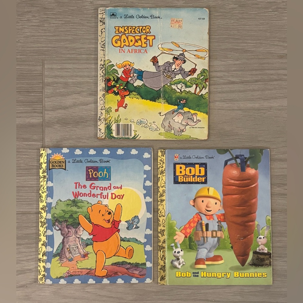 “A Little Golden Book” Vintage Book Bundle